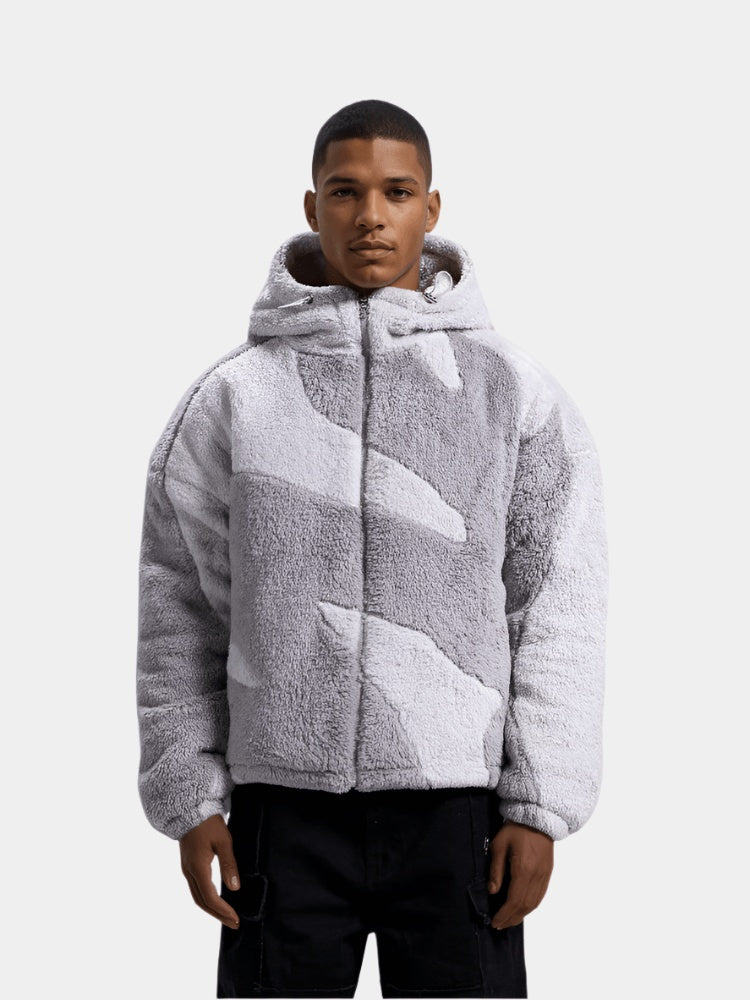 Joel | Fleece Hoodie mit Reissverschluss Herren Oversize
