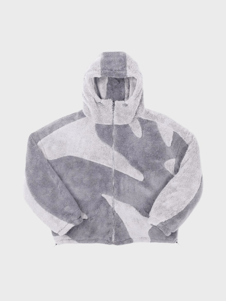Joel | Fleece Hoodie mit Reissverschluss Herren Oversize