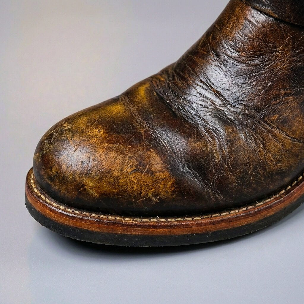 Kaspar | Engineer Stiefel Herren Echtleder Mittelhoher Schaft mit Schnallen