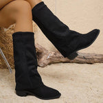 Leonie | Stiefel Damen Wildleder Hoher Schaft