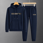 Leonie | Trainingsanzug Herren Hoodie Set mit Jogginghose Aufdruck