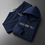 Leonie | Trainingsanzug Herren Hoodie Set mit Jogginghose Aufdruck