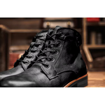 Livio | Stiefel Herren aus Leder Knöchelhoch mit Schnürung