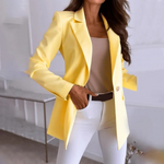 Mathilda | Blazer Damen Einknopf Eleganter Schnitt