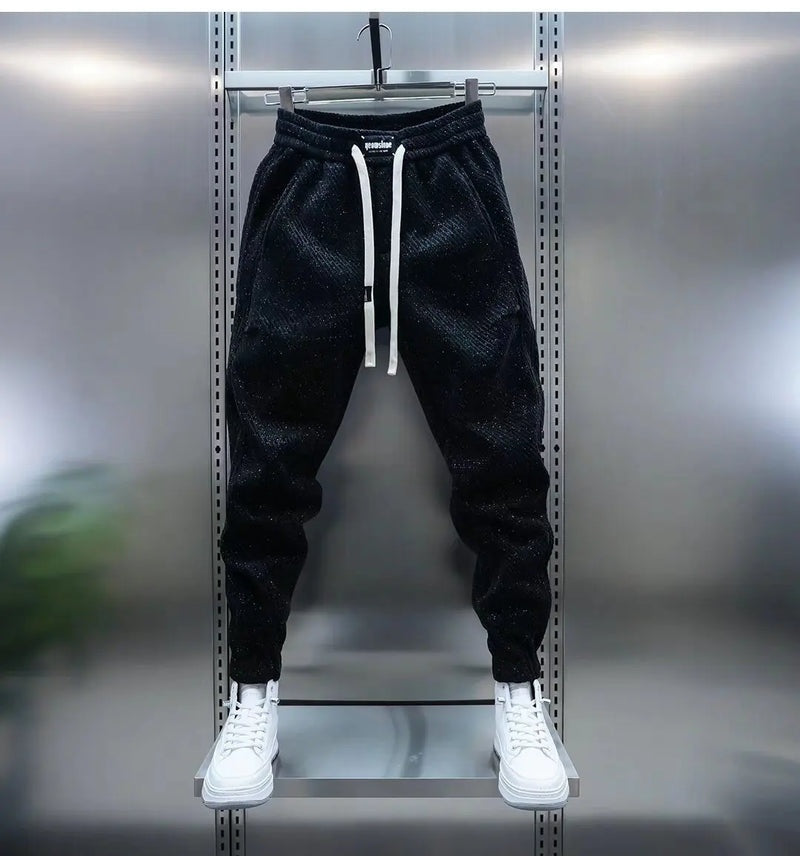 Maximilian | Jogginghose Herren Strukturstoff Kordelzug
