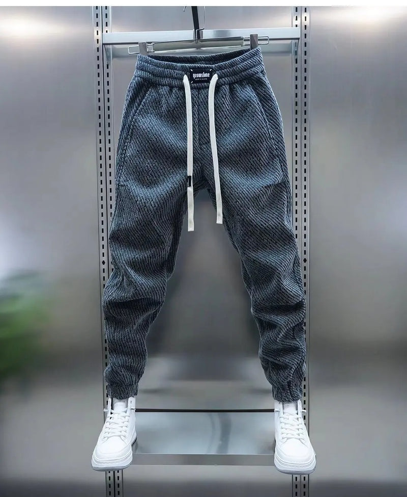 Maximilian | Jogginghose Herren Strukturstoff Kordelzug