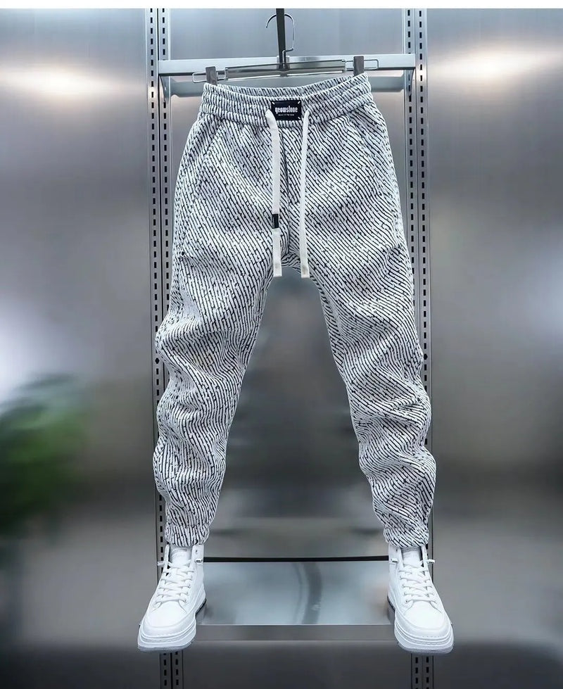 Maximilian | Jogginghose Herren Strukturstoff Kordelzug