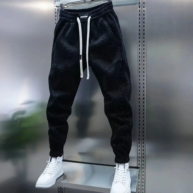 Maximilian | Jogginghose Herren Strukturstoff Kordelzug