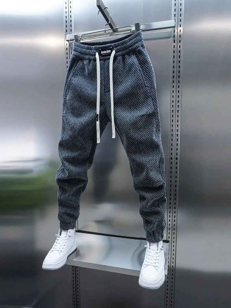 Maximilian | Jogginghose Herren Strukturstoff Kordelzug