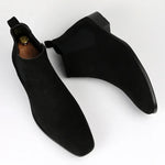 Pascal | Chelsea Boots Stiefel Herren Knöchelhoch Wildleder-Optik