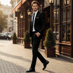 Patrick | Herren Anzug 2-teilig Slim Fit Business Sakko & Hose