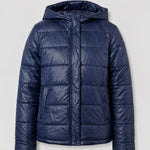 Paula | Daunenjacke Damen mit Kapuze Steppjacke Glanz