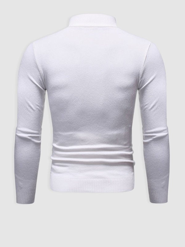Rafael | Rollkragenpullover Herren Slim Fit Strick
