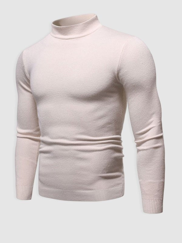 Rafael | Rollkragenpullover Herren Slim Fit Strick