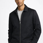 Rafael | Übergangsjacke Herren Slim Fit mit Reissverschluss Klassischer Kragen