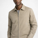 Rafael | Übergangsjacke Herren Slim Fit mit Reissverschluss Klassischer Kragen
