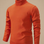 Reto | Feinstrick Pullover Herren mit Rollkragen Slim Fit