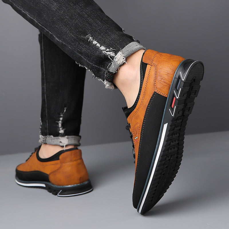 Sebastian | Lederschuhe Schnürschuhe Herren Lässig Robuste Sohle