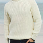 Silvan | Strickpullover mit Rollkragen Herren Grobstrick Raglanärmel