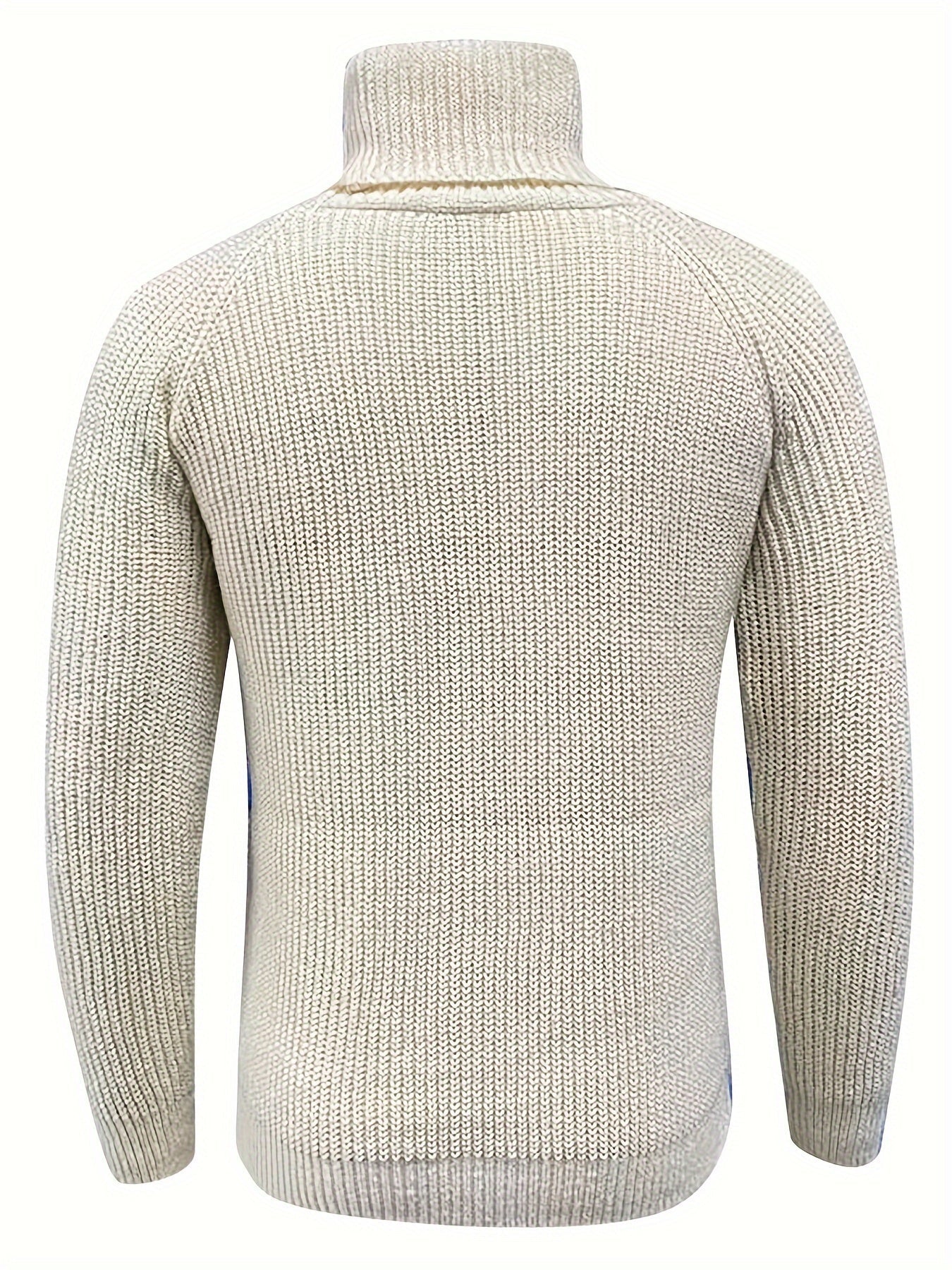 Silvan | Strickpullover mit Rollkragen Herren Grobstrick Raglanärmel