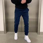 Sven | Cargo Jogginghose Herren Slim Fit Gummibund