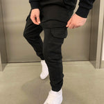 Sven | Cargo Jogginghose Herren Slim Fit Gummibund