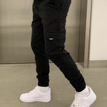 Sven | Cargo Jogginghose Herren Slim Fit Gummibund