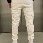 Sven | Cargo Jogginghose Herren Slim Fit Gummibund