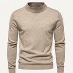 Sven | Feinstrick Pullover Herren mit Stehkragen Slim Fit