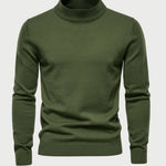 Sven | Feinstrick Pullover Herren mit Stehkragen Slim Fit