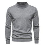 Sven | Feinstrick Pullover Herren mit Stehkragen Slim Fit