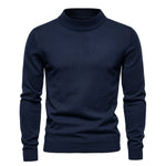 Sven | Feinstrick Pullover Herren mit Stehkragen Slim Fit