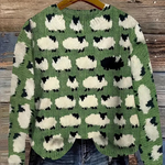 Theresa | Pullover Damen Strick mit Tiermotiv Rundhals