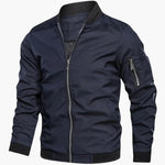 Tobias | Bomberjacke Jacke Herren Reissverschluss Slim Fit