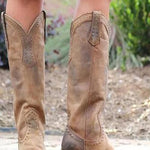 Tobias | Cowboystiefel Herren Western Leder Nieten
