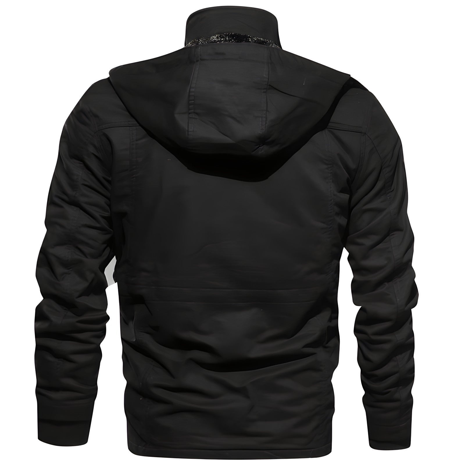 Tobias | Militärjacke Herren Fleecefutter Mehrere Taschen Kapuze