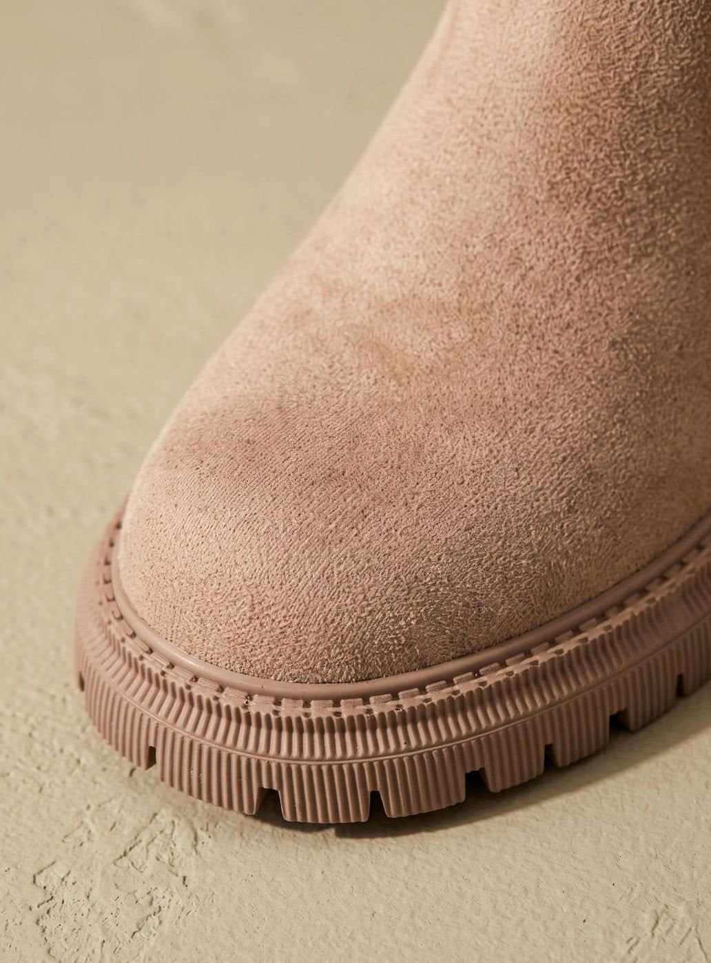 Ursina | Stiefeletten Damen Wildleder Gefüttert Reissverschluss Profilsohle