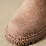 Ursina | Stiefeletten Damen Wildleder Gefüttert Reissverschluss Profilsohle